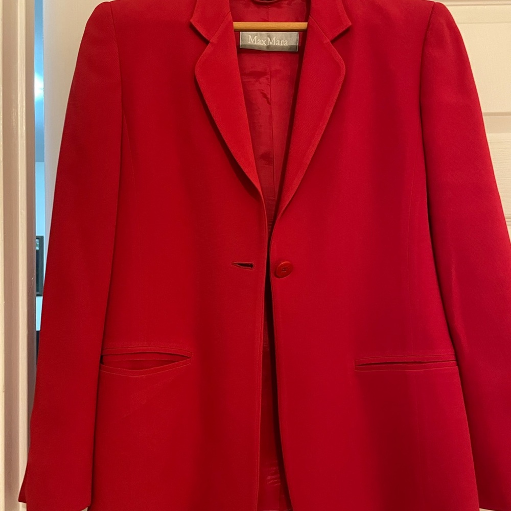 Max Mara Skirt Suit  Size 4